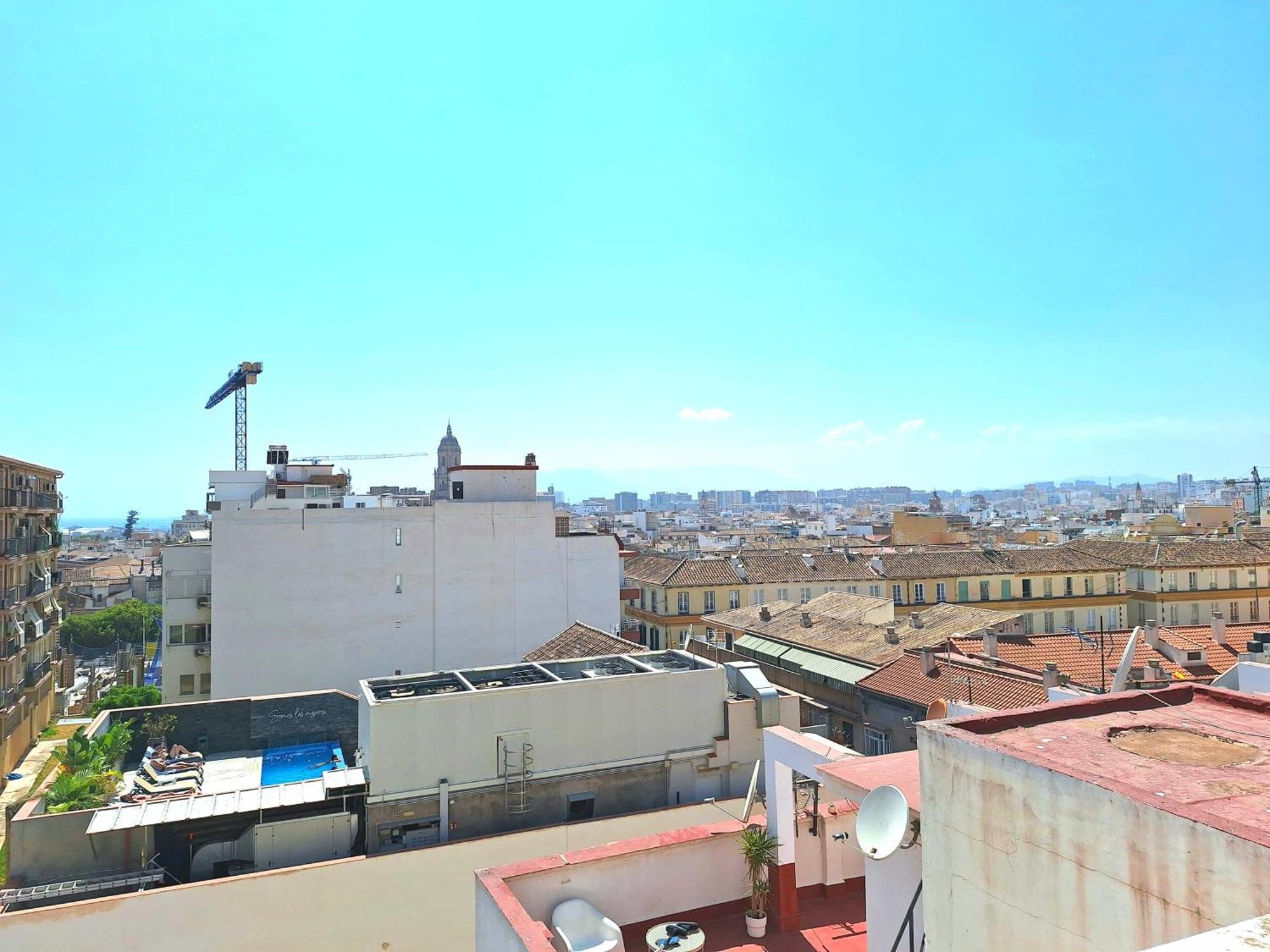 Malaga Centre Rooftop Terrace With Panoramic Views Esterno foto